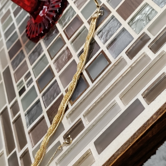 Vintage Gold bracelet-Circa 1930s - Picture 6 of 9